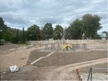 Perkkaan päiväkoti Työmaatiedote 1.9.2023