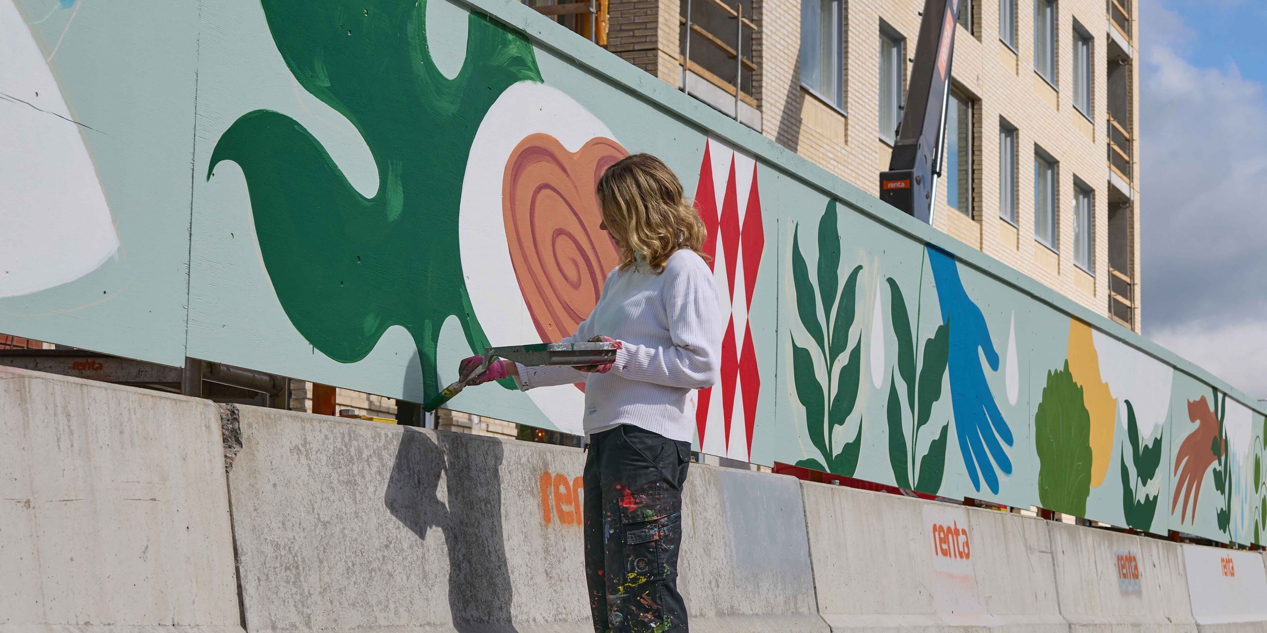 Keramiikkakorttelin taideaita