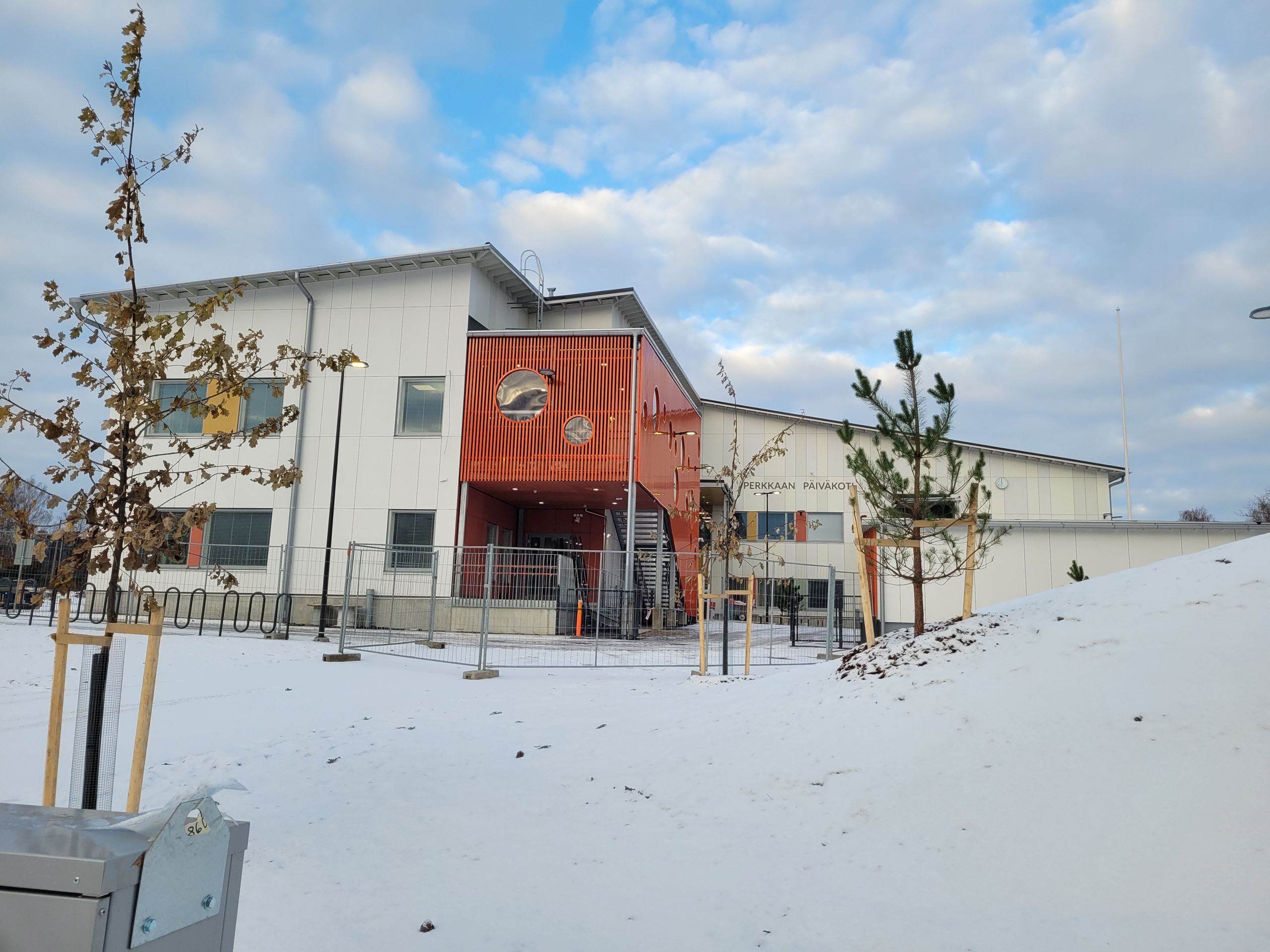 Perkkaan päiväkoti Työmaatiedote 13.12.2023