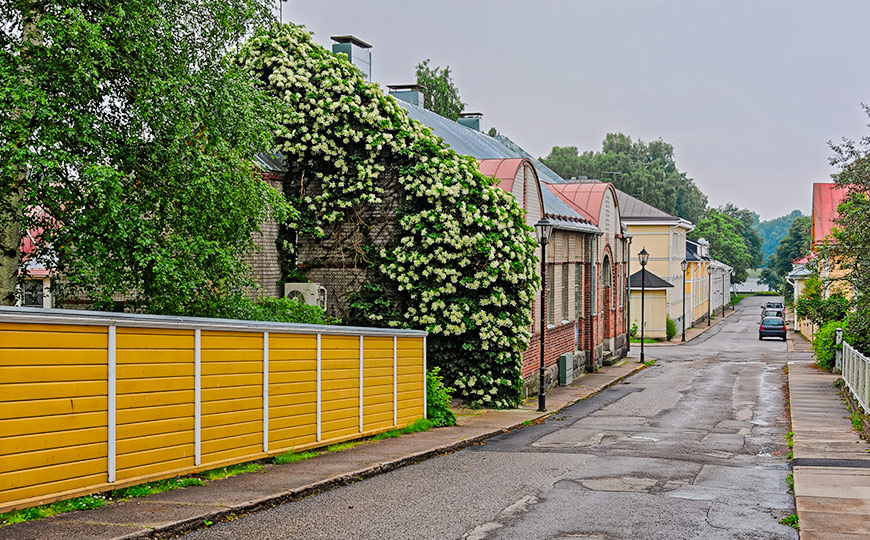 Idyllinen vanha kaupunki