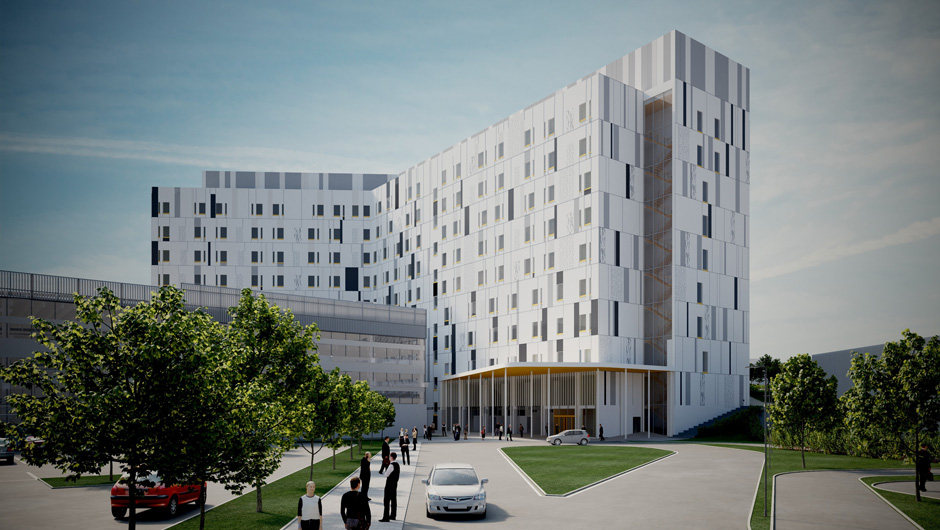 Sairaalarakentaminen vaatii erityisosaamista