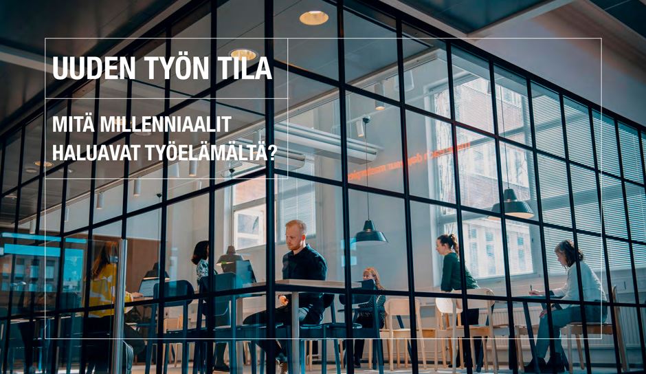 Uuden työn tila -raportin kansikuva