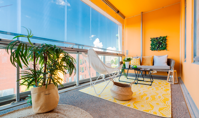 Inspiroidu parvekkeista