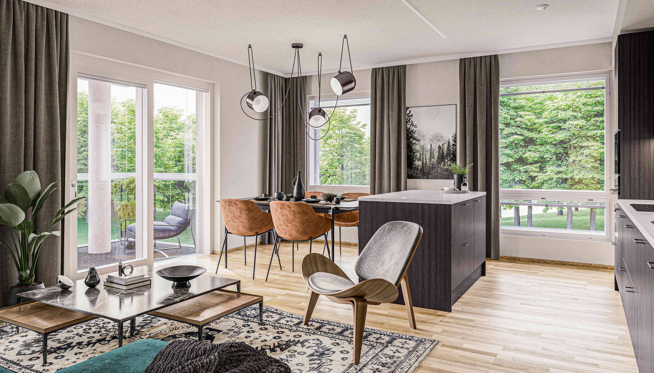 Hyvä koti on väljä ja valoisa