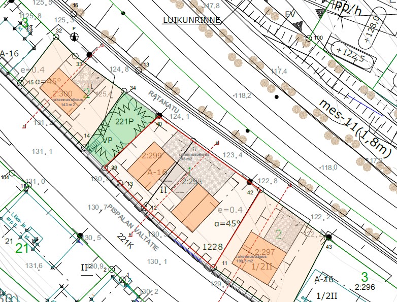 Asuintontti 745 m²/ 298 k-m², Pispala, Tampere