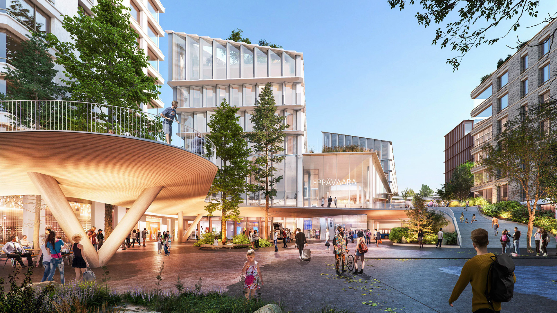 Leppävaara center dictrict development