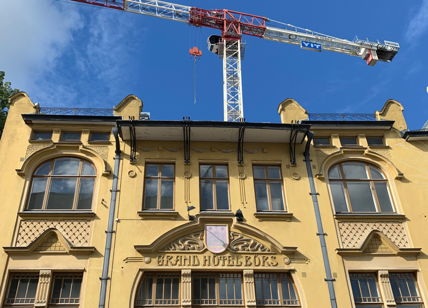The number one hotel in Turku is coming up