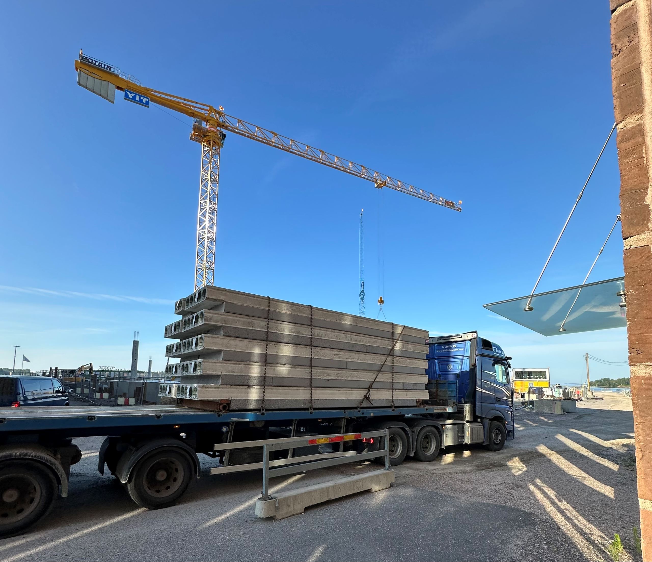 Kiertotaloutta käytännössä – näin yli 40 vuotta vanhat ontelolaatat löysivät itselleen uuden kodin