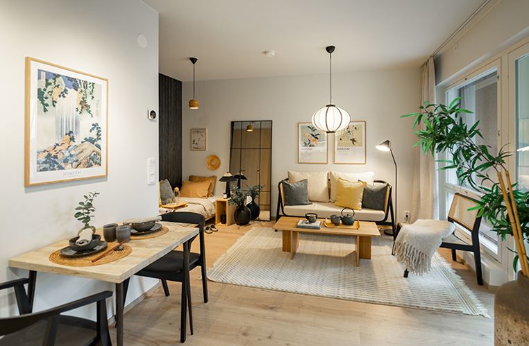 Everyday life in a new home with respect for the environment