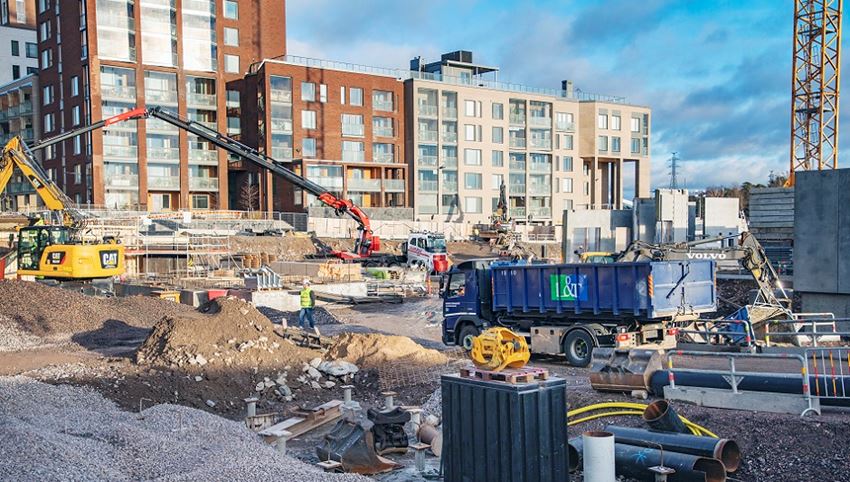 Huolellinen suunnitelma ja oikeat astiat takaavat onnistuneen lajittelun rakennustyömaalla