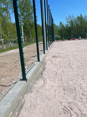 Perkkaanniityn liikuntakentän työmaatiedote 1.6.2022