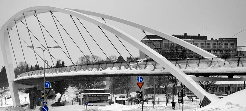 Auroransilta / Aurora bridge