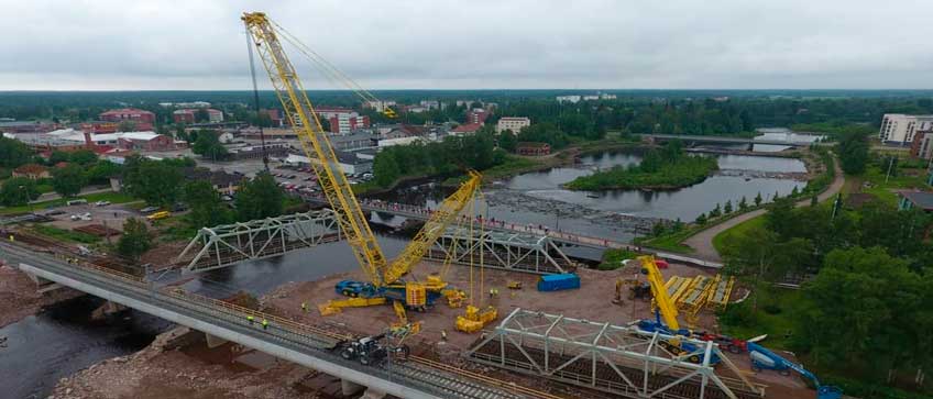 Kalajoen ratasilta / Kalajoki railroad bridge
