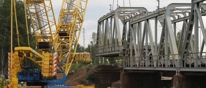 Kalajoen ratasilta / Kalajoki railroad bridge