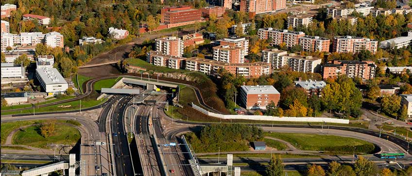 Kehä I Mestarintunneli, pääkaupunkiseutu