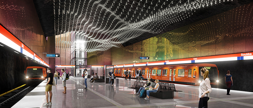 Länsimetro promotes urban development and reduces greenhouse gas emissions