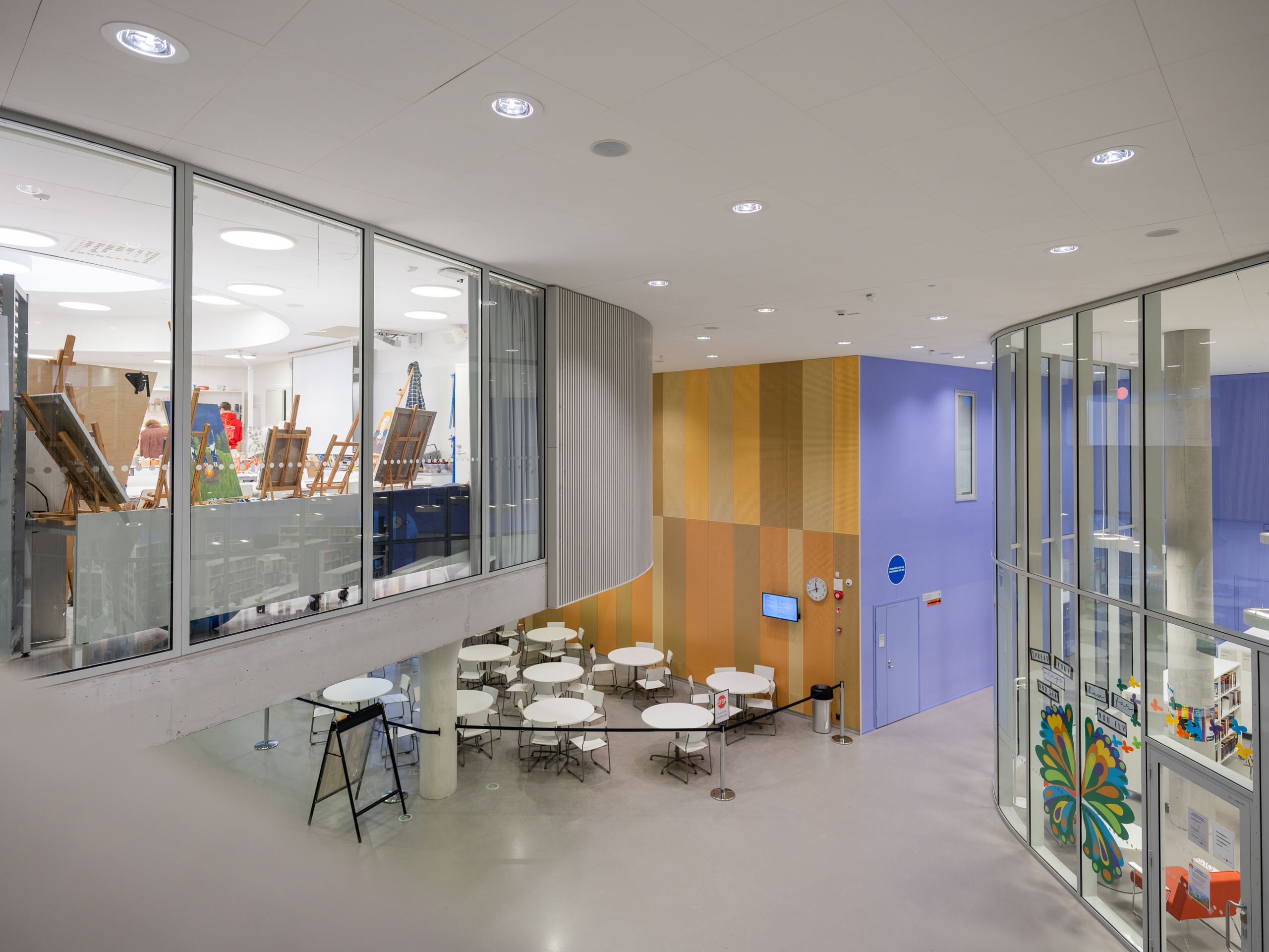 Measurably high levels of wellbeing for users of a life cycle school