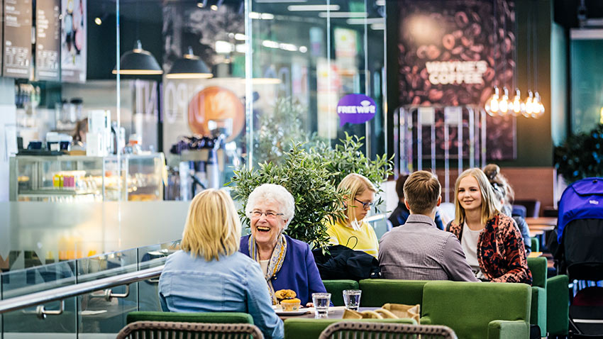 Koti keskellä mukavuusaluetta