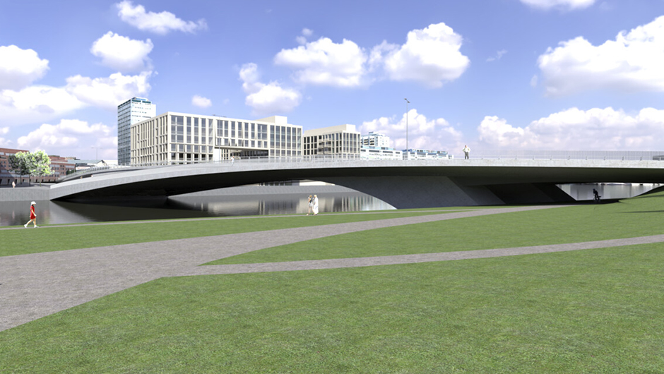 Construction of new Hakaniemensilta bridge starting in Helsinki