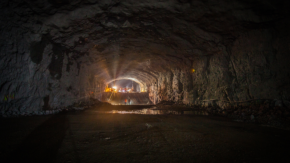 Rock tunneling requires special skills and a lot of background work