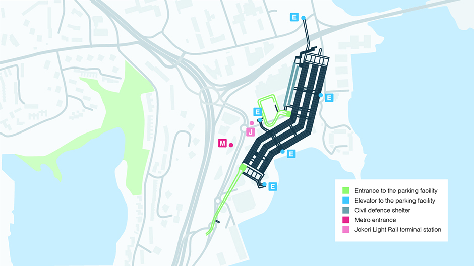 Keilaniemi will benefit from the underground car park – it streamlines the transportation hub