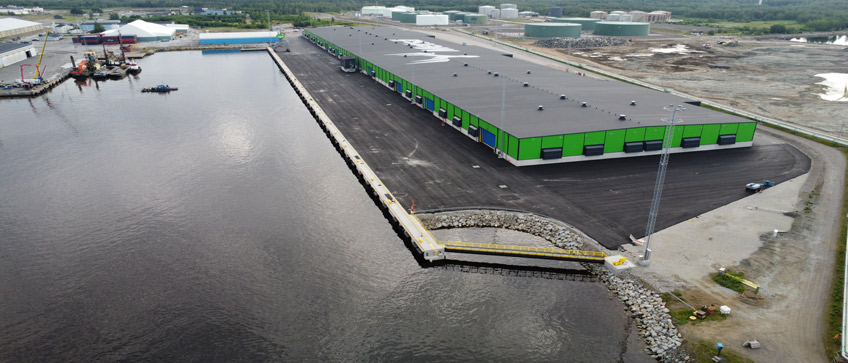 Ajoksen uusi laituri, Kemi