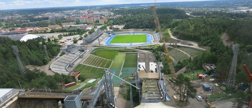Lahden suurmäki / Lahti sport centre
