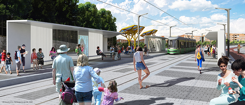 Kruunusillat allianssi, Korkeasaaren pysäkkialue / Crown Bridges Alliance, Korkeasaari stop area