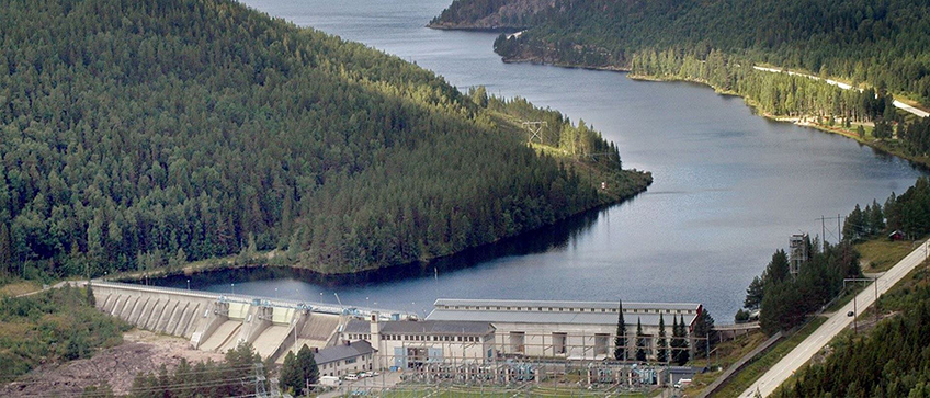 Krångede hydropower plant, Hammarstrand, Sweden