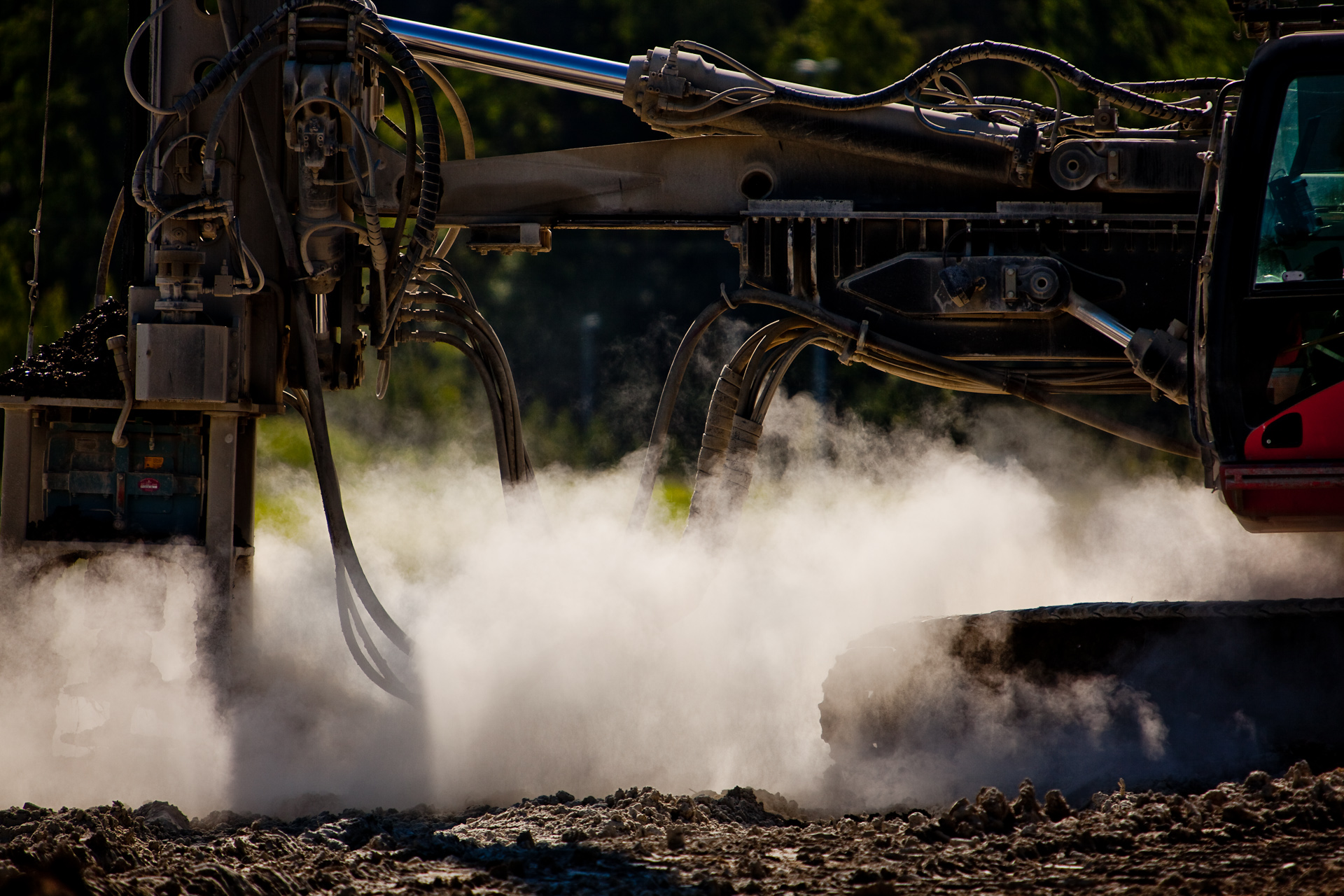 stabilisation machine