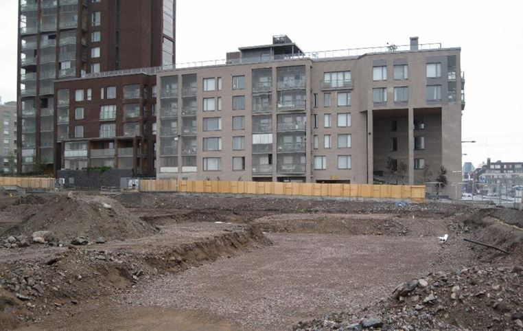 Rakennustyöt alkaneet, maanrakennustyöt jatkuvat