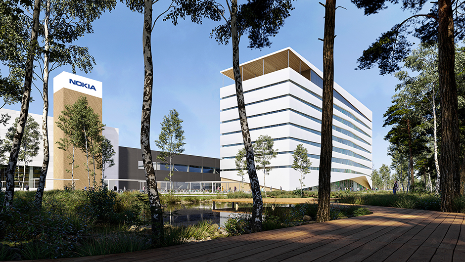 Kampus etelästä saapuessa