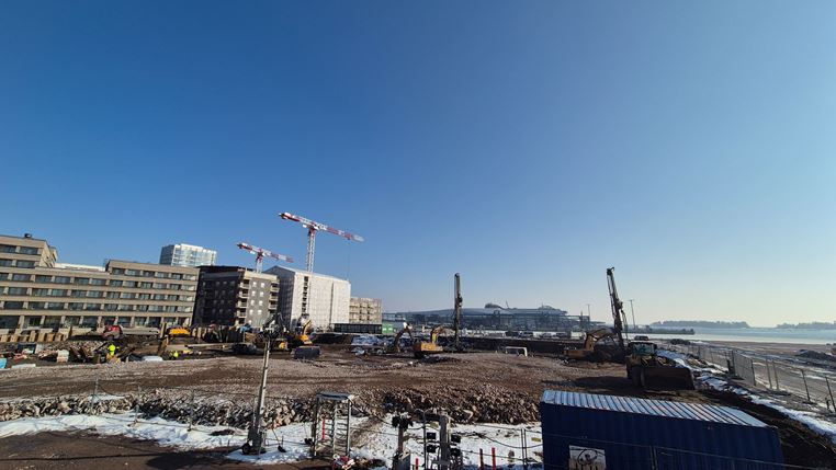 Työmaatiedote - maaliskuu 2025