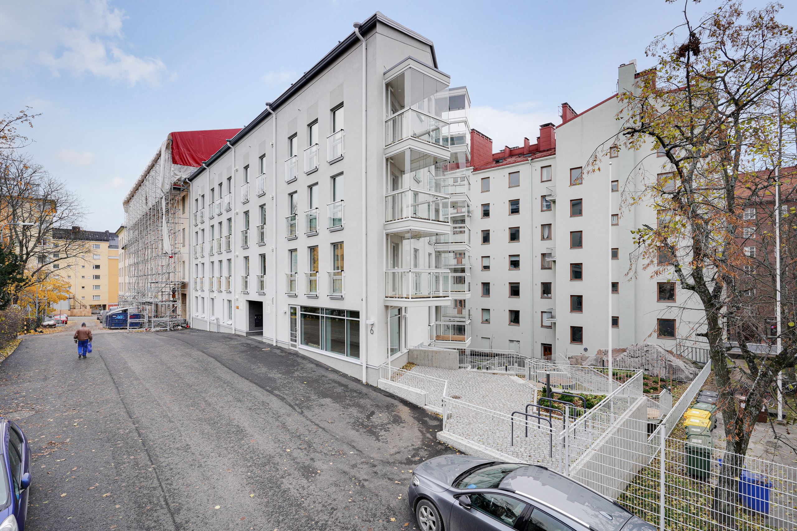 Täydennysrakennushanke Helsingin Kalliossa