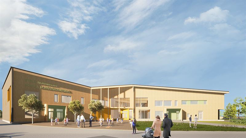 Etelä-Nummelan koulu- ja päiväkotikeskus, Vihti