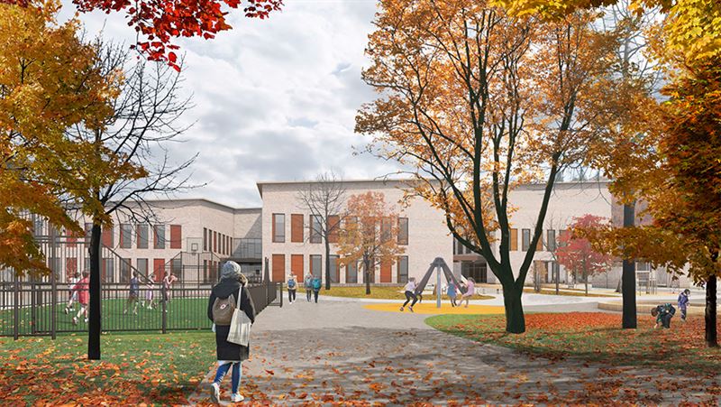 Gesterbyn koulukeskus, Kirkkonummi