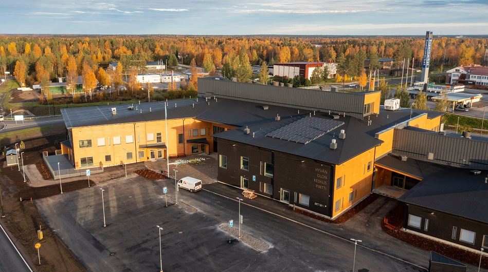 Pudasjärven Hyvän Olon Keskus Projektit YIT.fi