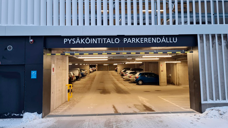 Lapin keskussairaalan pysäköintitalo, Rovaniemi