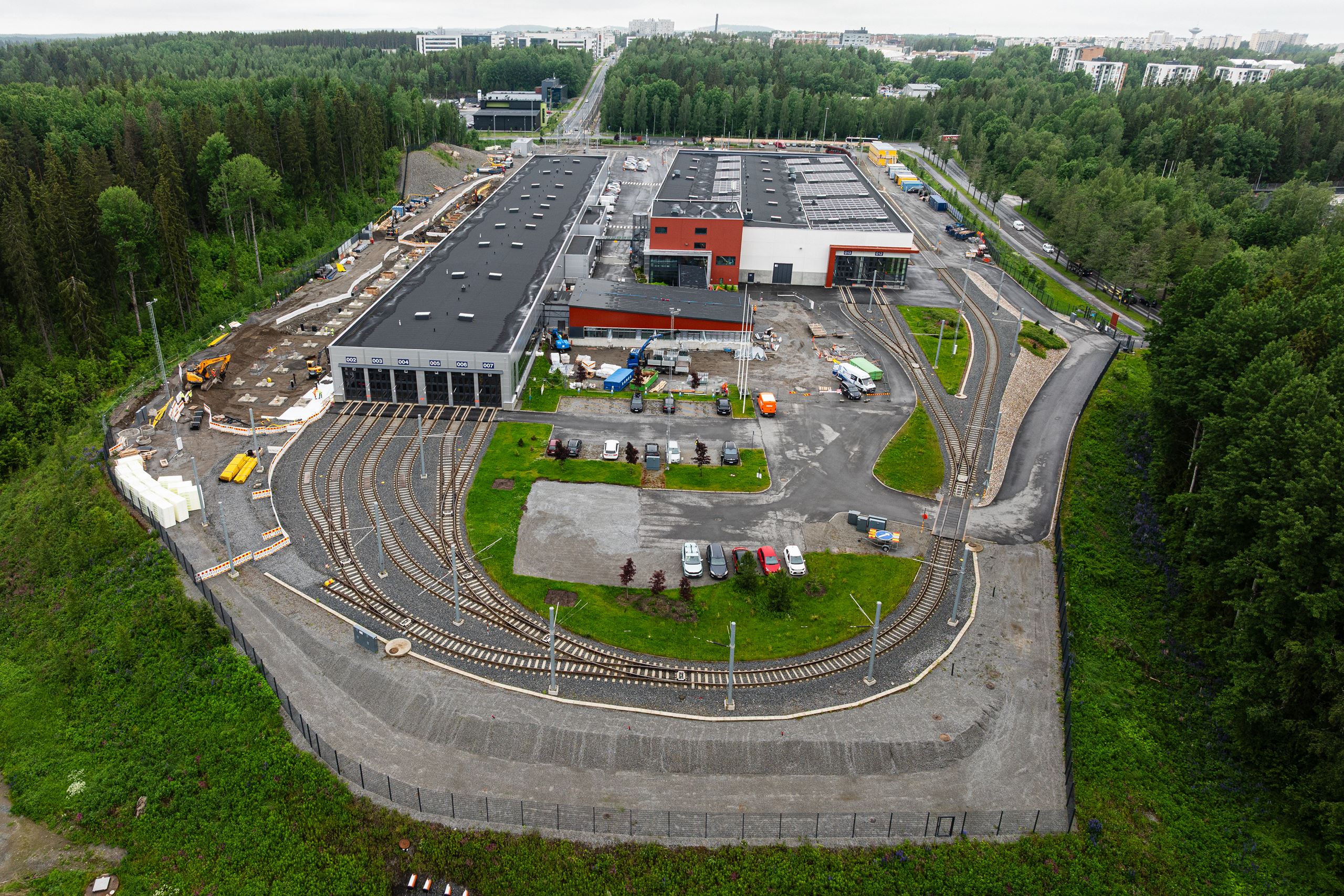 Varikko kesäkuussa 2025. Kuva: Pasi Oolas / Photo: Pasi Oolas