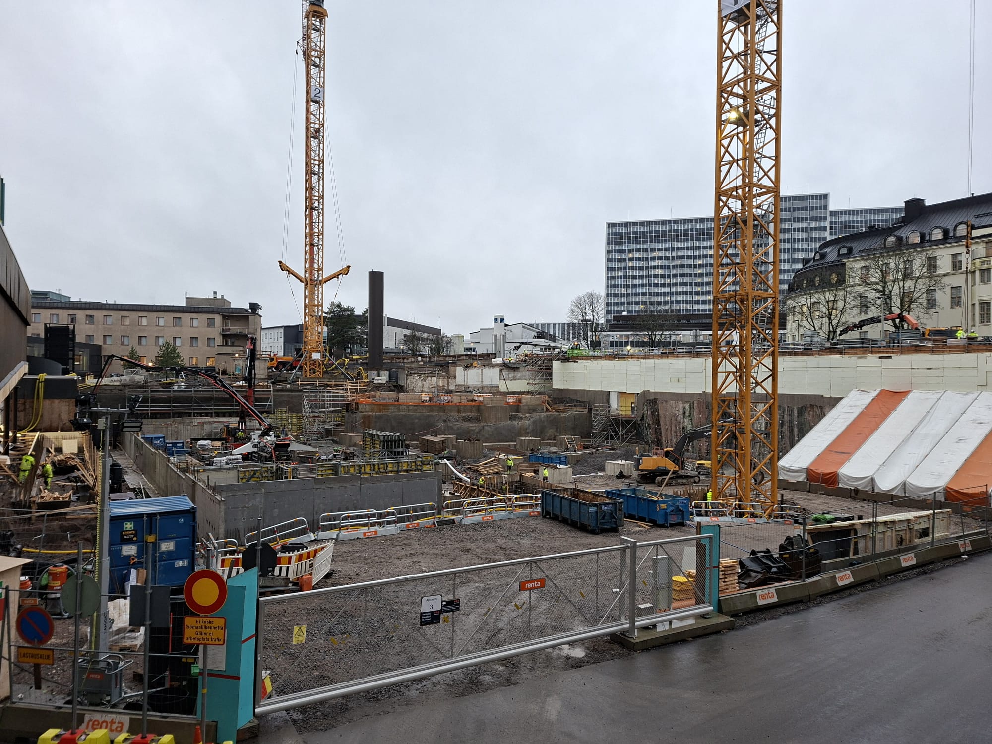 Räjäytystyöt ovat päättyneet