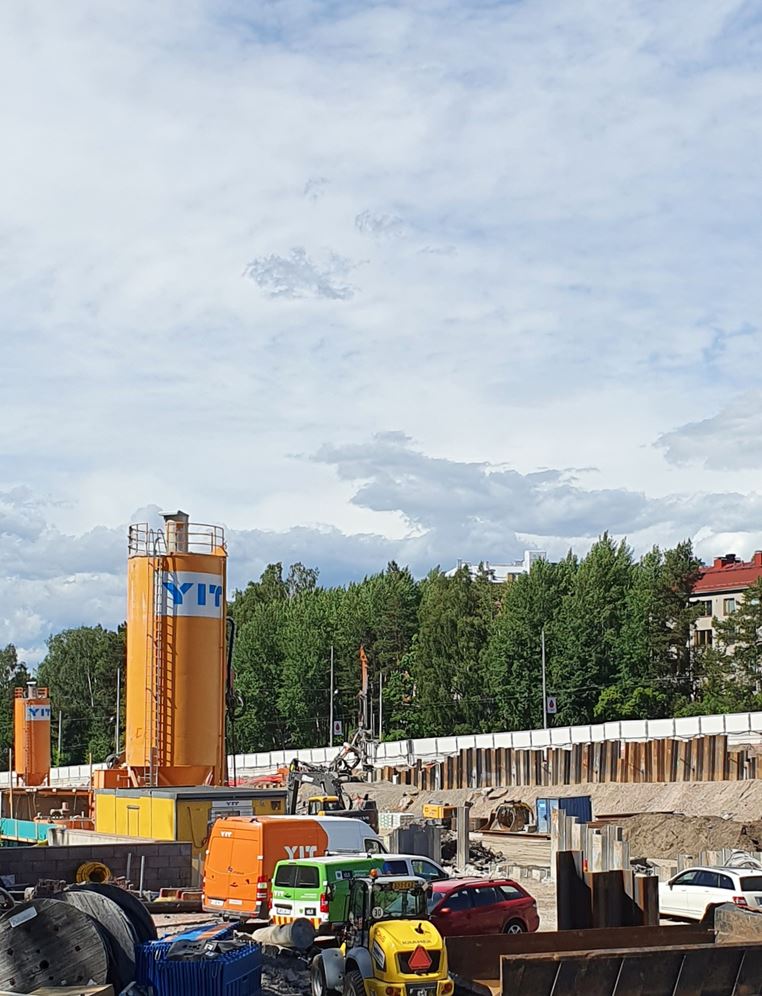 Pontitus valmistunut, maanajo lisääntyy Zaidankadulla