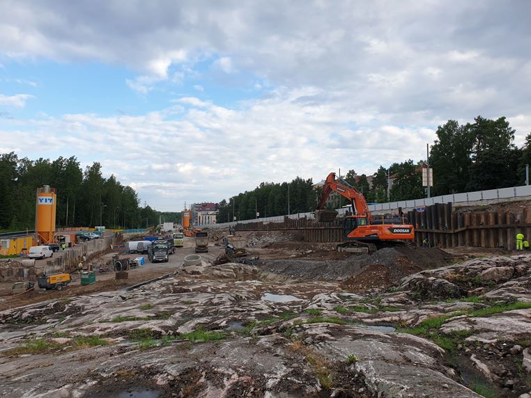 Louhintatyöt alkavat