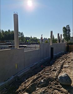 Työmaan eteneminen ja kuulumiset