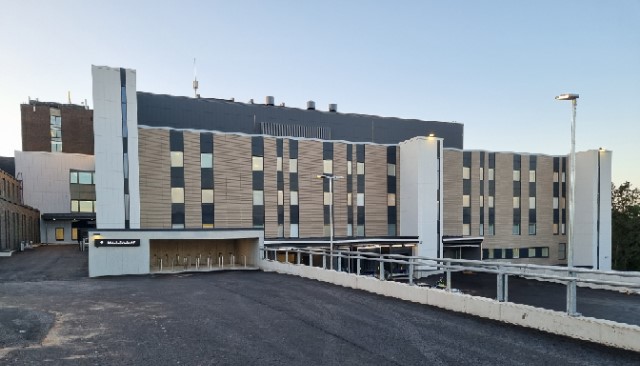 Kymenlaakson keskussairaalan laajennus, Kotka