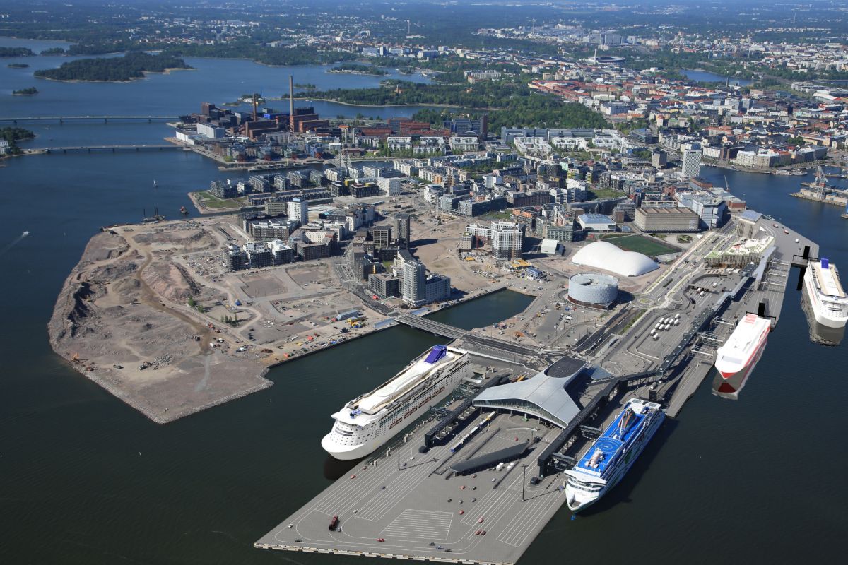 Länsisataman eteläkärjen kenttälaajennus