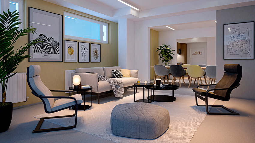 Arabianrannan Arten Gunnelin kerhotila