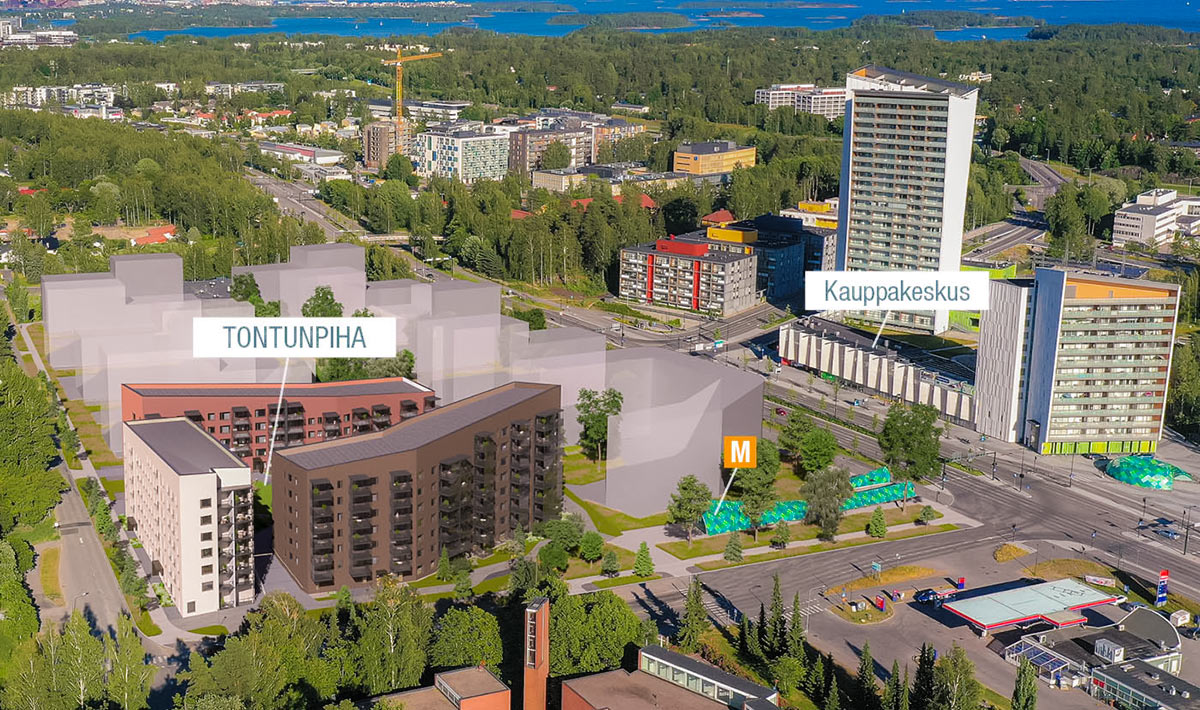 Uuden Niittykummun parhaat puolet yhdistyvät Tontunpihassa