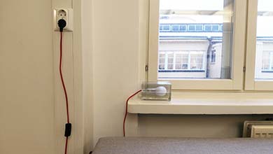 Pistorasioiden totaalinen puute tai erikoiset asettelut 