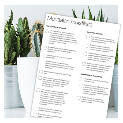 Muuttajan muistilista