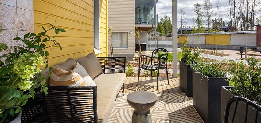 Ota ilo irti omasta pihasta